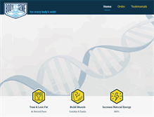 Tablet Screenshot of bodygenie.com